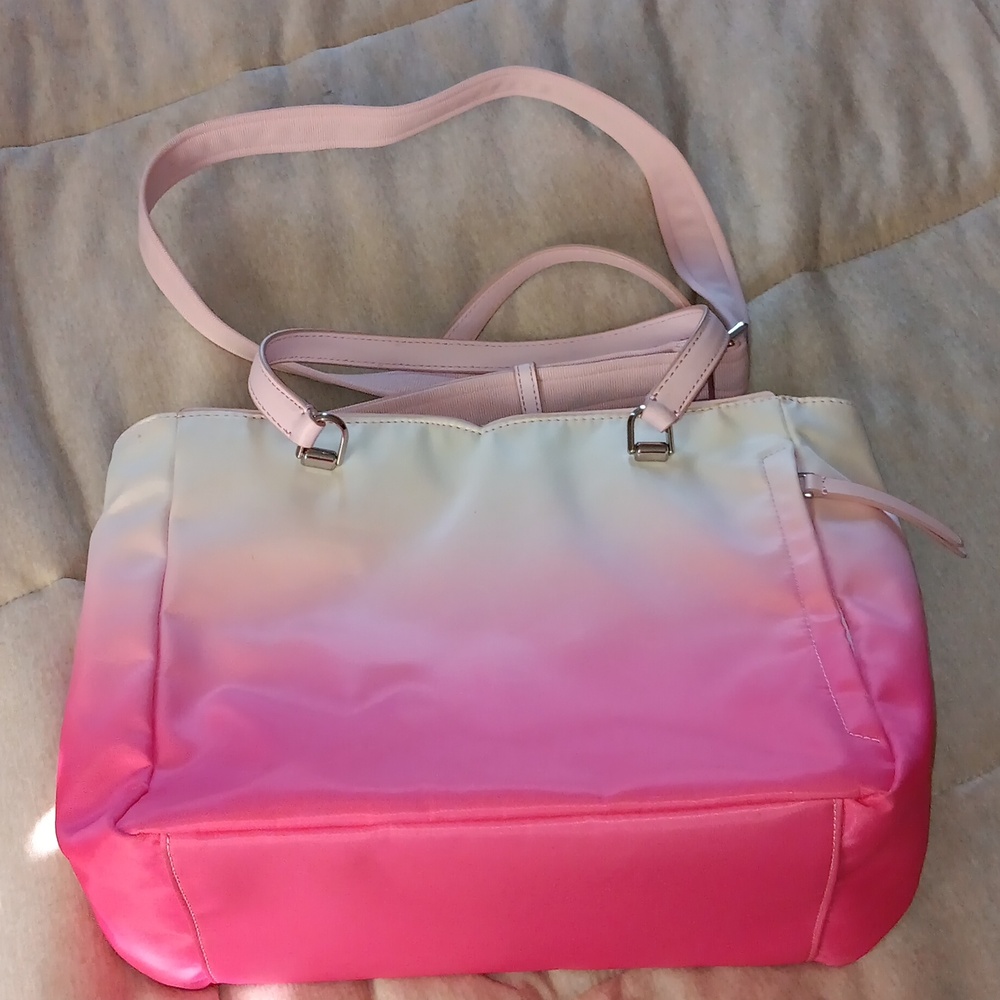 Kate Spade Jae Nylon Satchel Pink Ombre. - Picture 2 of 5
